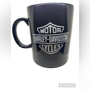 Giant 1 Ft. Harley Davidson Black with Logo Store Display Ceramic Coffee Mug/Cup